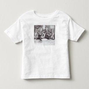 Camiseta Infantil Bilhete do concerto para a capela de Mary