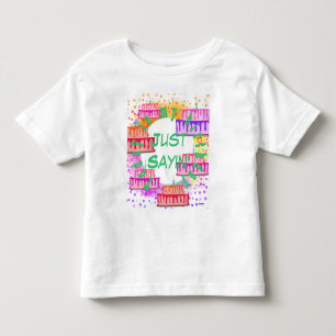 Camiseta Infantil Birthday T-Shirt Apenas Dizendo HAMbyWG