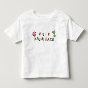 Camiseta Infantil Biscoitos e doces havaianos do pão-de-espécie