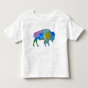 Camiseta Infantil Bisonte/búfalo