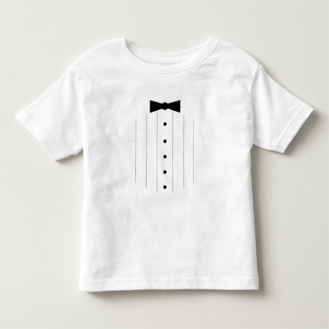 Camiseta Infantil Black Tie Tuxedo (Frente)