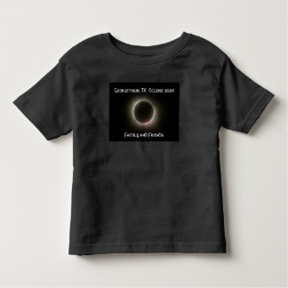 Camiseta Infantil Black Toddler Georgetown Total Eclipse T-Shirt