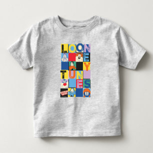 Camiseta Infantil Blocos do Verificador de Caracteres LOONEY TUNES™