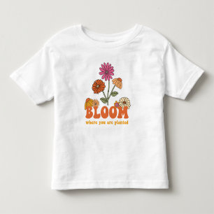 Camiseta Infantil Bloom onde você está plantado