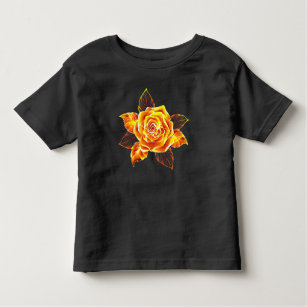 Camiseta Infantil Blooming Fire Rosa