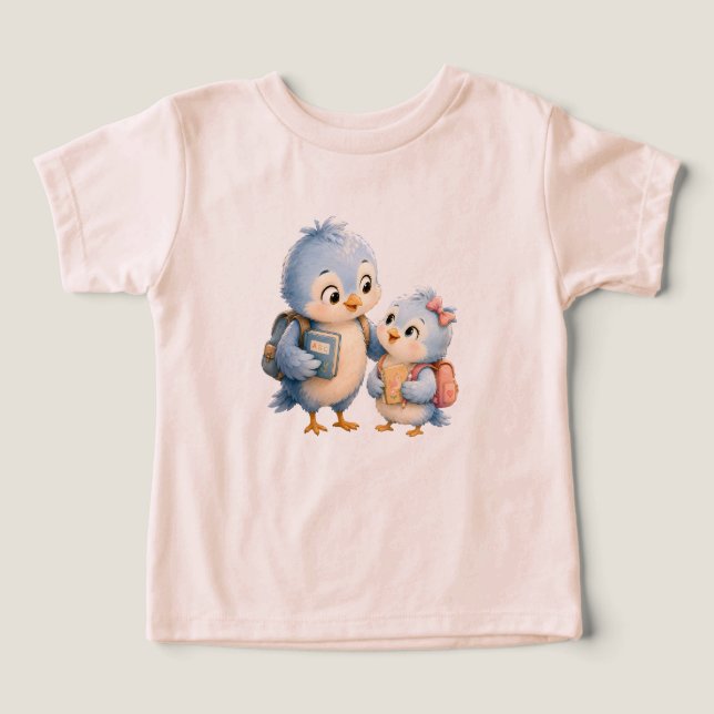 Camiseta Infantil Blue Bird (Design frontal)
