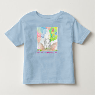 Camiseta Infantil Blue Let's Play - To Adventure Land Tshirt