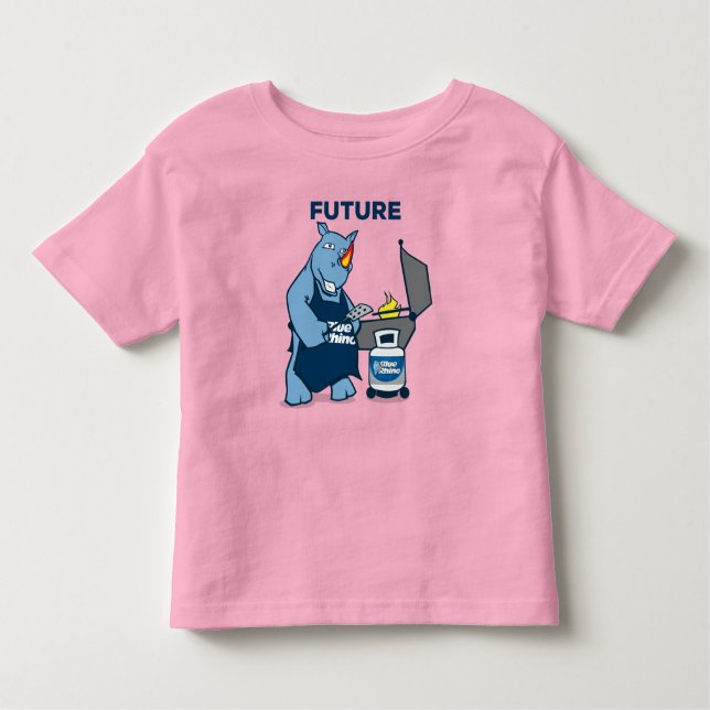 Camiseta Infantil Blue Rhino "Future Rhino" (Frente)