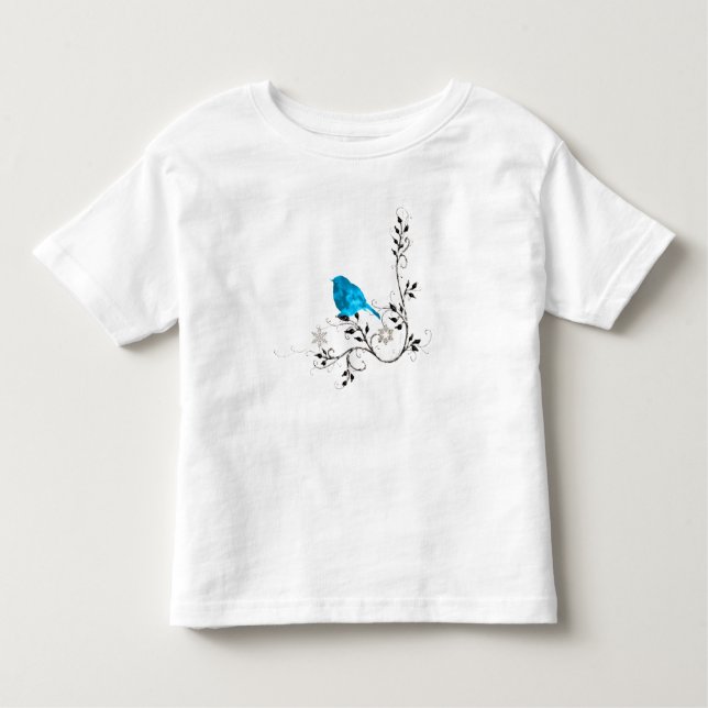 Camiseta Infantil Bluebird da felicidade (Frente)