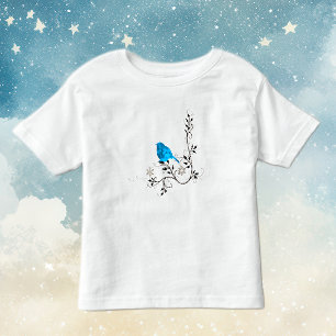 Camiseta Infantil Bluebird da felicidade