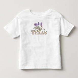 Camiseta Infantil Bluebonnet 2 do Texas Botânico
