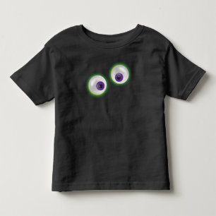 Camiseta Infantil Bobo Cartoon Fantasma Olhais Olhos Halloween