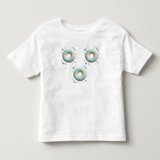 Camiseta Infantil Body Infantil Bebê Donut de Glacê Doce