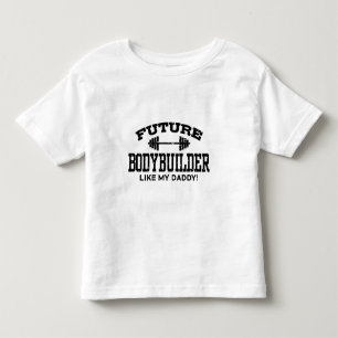 Camiseta Infantil Bodybuilder futuro