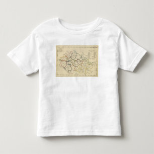 Camiseta Infantil Boémia, Moravia, austríaco Silesia