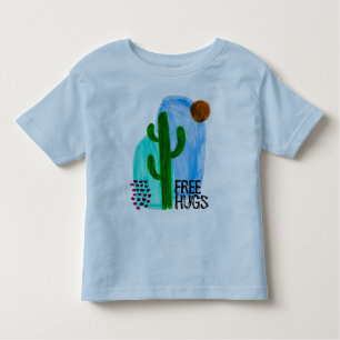 Camiseta Infantil Boho cactus baby Tshirt