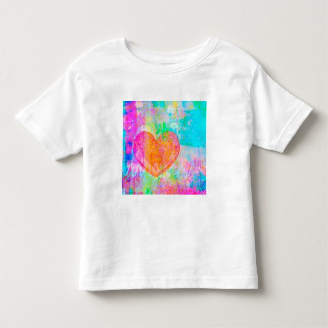Camiseta Infantil Boho Heart (Frente)