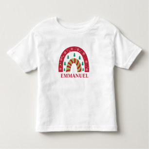 Camiseta Infantil Boho Rainbow da Família Unificada Personalizada