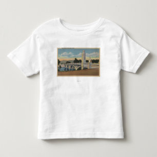 Camiseta Infantil Boise, identificação - vista da ponte do rio de
