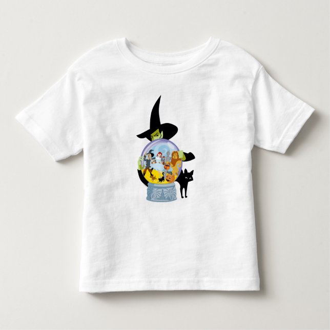 Camiseta Infantil Bola de Cristal da Bruxa Má Halloween (Frente)