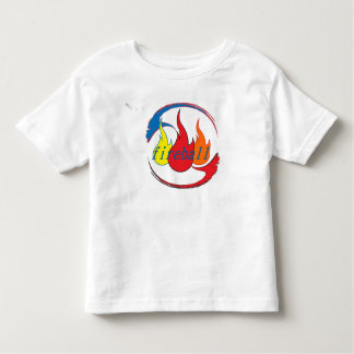 Camiseta Infantil Bola de fogo
