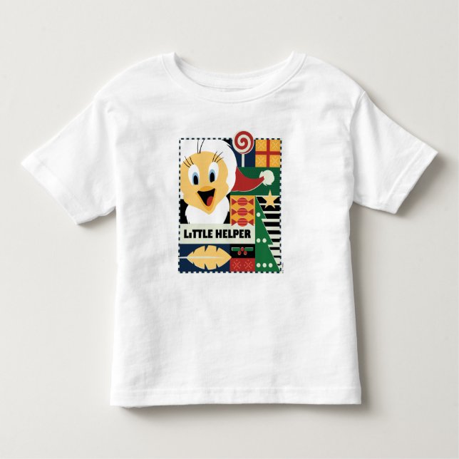 Camiseta Infantil BOLETIM™ TWEETY™ - Pequeno Auxiliar (Frente)