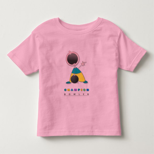 Camiseta Infantil Boliche legal (Frente)