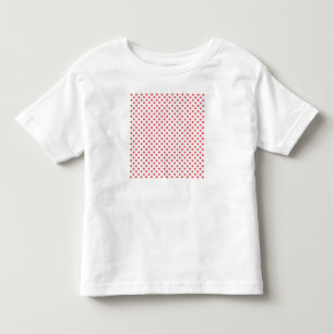 Camiseta Infantil Bolinhas rosa coral por Shirley Taylor