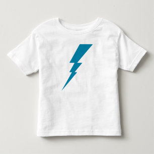 Camiseta Infantil Bolsa de raios Flash Azul