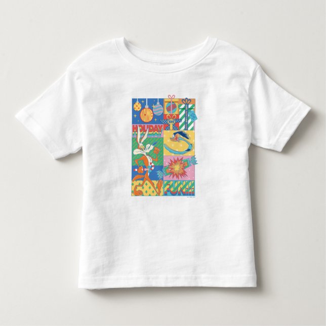 Camiseta Infantil BOLSAS DE CARRO™ | Férias (Frente)