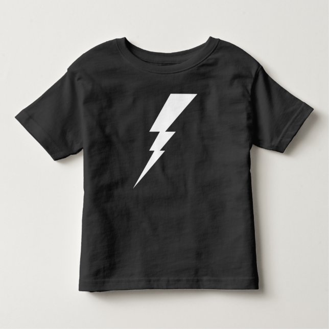 Camiseta Infantil Bolt de Relâmpago White Flash (Frente)