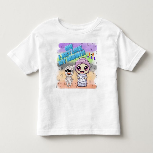 Camiseta Infantil Bom Dia das Bruxas! 👻 (Frente)