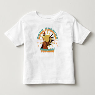 Camiseta Infantil Bom dia Sunshine Engraçado Rooster