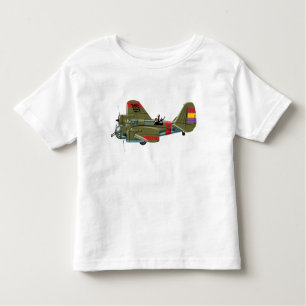 Camiseta Infantil Bombardeiro retrógrado