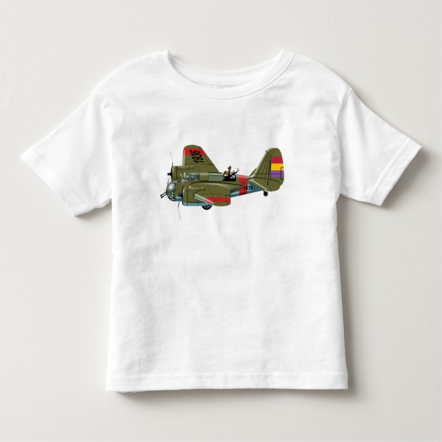 Camiseta Infantil Bombardeiro retrógrado (Frente)