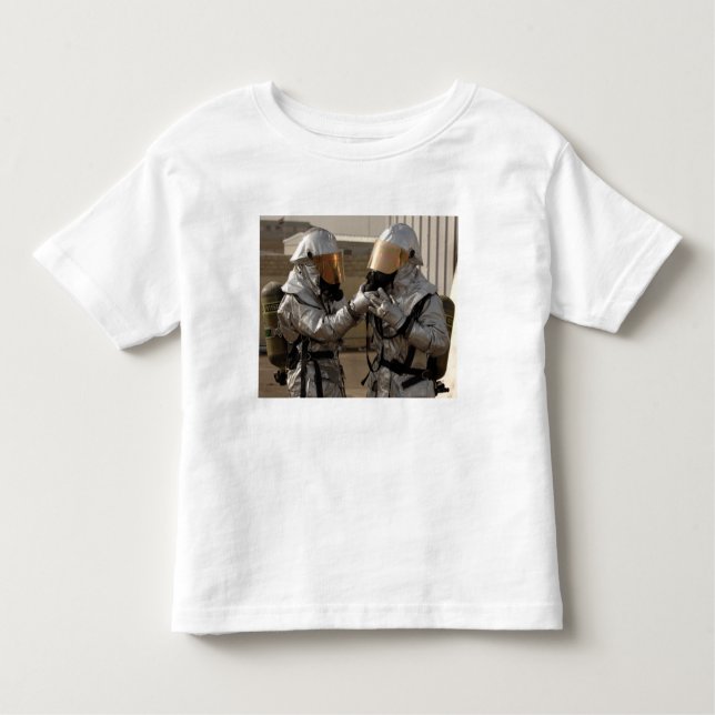 Camiseta Infantil Bombeiro iraquiano (Frente)