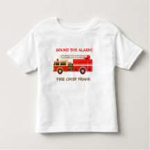 Bombeiros-piloto Motores-bombeiros Toddler T-shirt