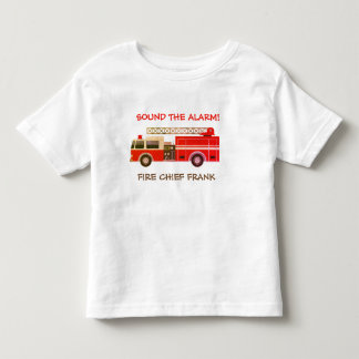 Camiseta Infantil Bombeiros-piloto Motores-bombeiros Toddler T-shirt