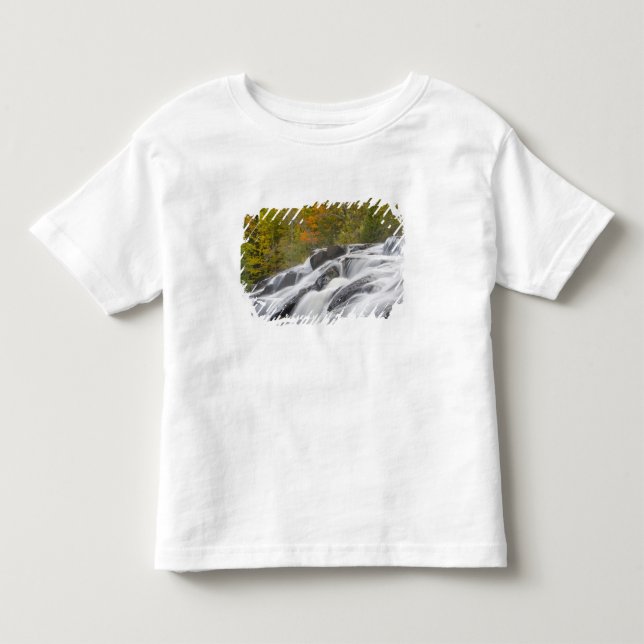Camiseta Infantil Bond Falls no Middle Fork do Ontonagon (Frente)