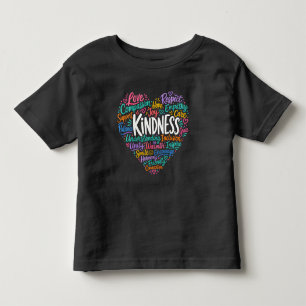 Camiseta Infantil Bondade compaixão empatia e respeito