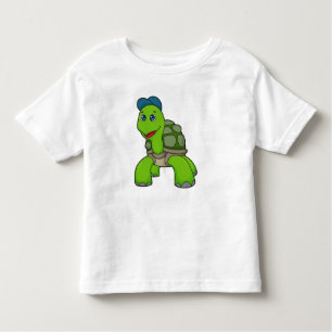 Camiseta Infantil Boné de tartaruga