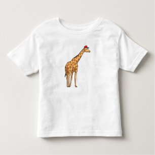 Camiseta Infantil Boné Giraffe