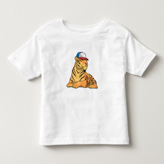 Camiseta Infantil Boné Tiger (Frente)