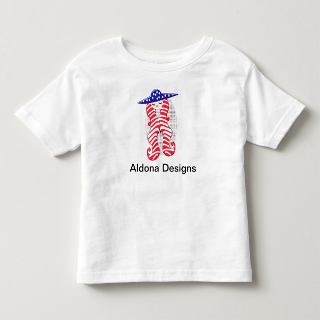 Camiseta Infantil Boneca Americana (Frente)