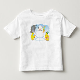 Camiseta Infantil Boneco de neve de Zingoz