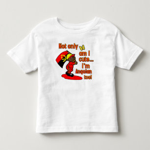 Camiseta Infantil Bonita e Angolana