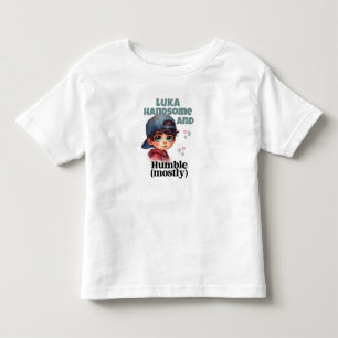 Camiseta Infantil Bonito Bonito E Humilde