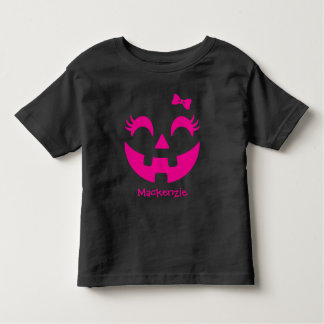 Camiseta Infantil Bonito Halloween Jack O' Lanterna
