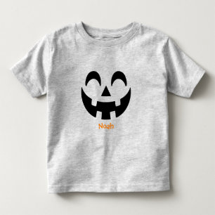 Camiseta Infantil Bonito Halloween Jack O' Lanterna