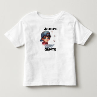 Camiseta Infantil Bonito, Mas Ligeiramente Chaótico